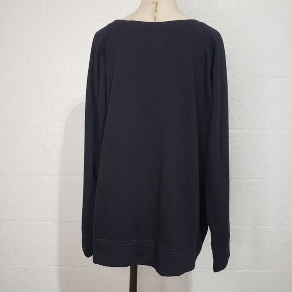 Xersion Round Neck No Pain No Champagne Logo Black Sweatshirt Size XXL - Picture 7 of 16